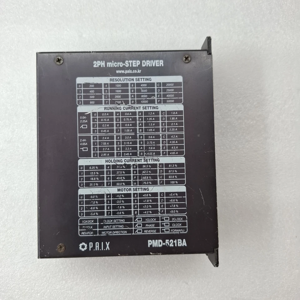 P.A.I.X PMD-521BA 2PH MICRO-STEP DRIVER 1007_0134 PMD-521BA